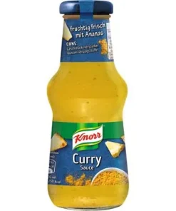 Knorr, Schlemmersauce, Curry, 250 ml Flasche