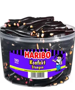 Haribo, Konfekt-Stangen, 150 Stück, 1,2 kg Dose