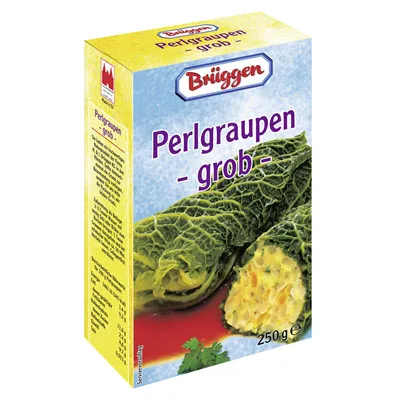 Brüggen, Perlgraupen, grob, 250 g Faltschachtel