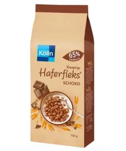 Kölln, Vollkorn-Haferfleks, Knusper-Schoko, 750 g Beutel