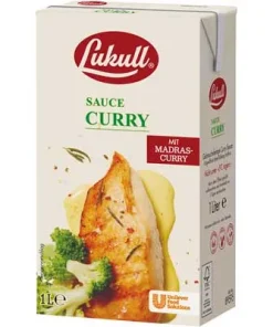 Lukull, Sauce Curry, 1 l Packung